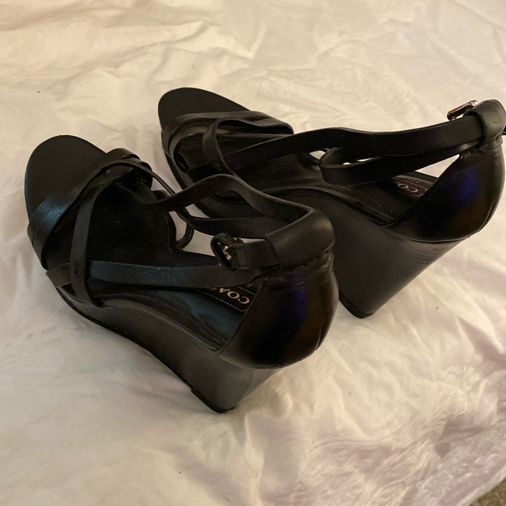 Coach wedges Size 6